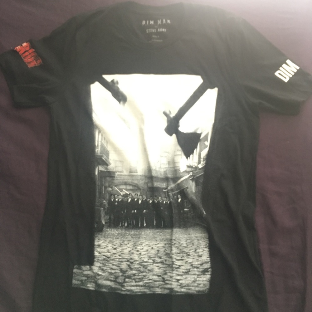 Exclusive Dim Mak T shirt for Steve Aoki